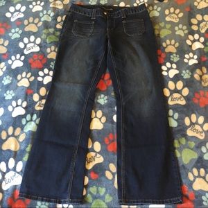 Dark Denim Bootcut Jeans